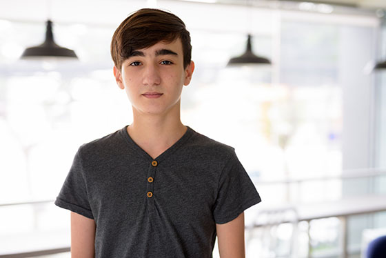teenage boy